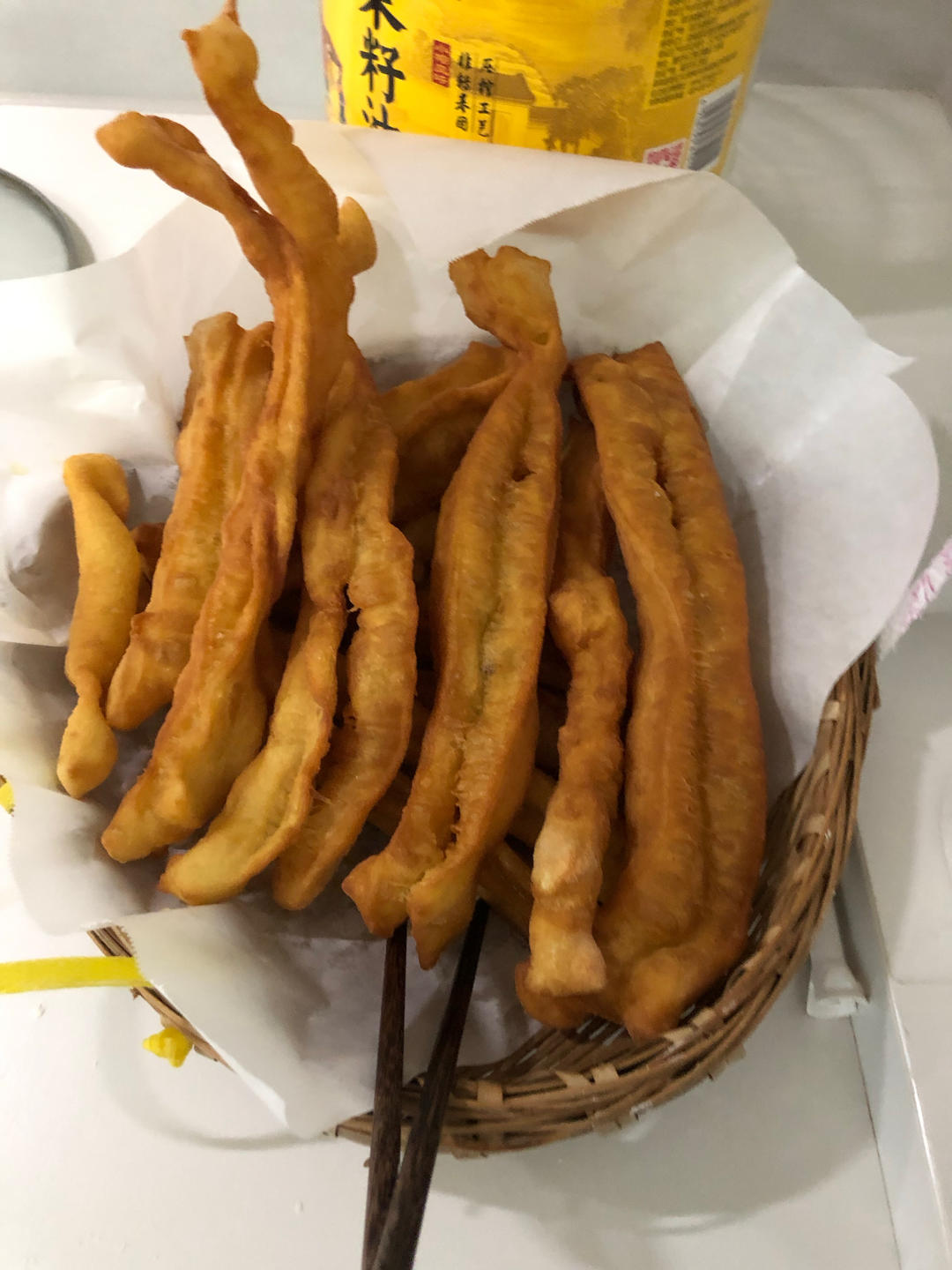 空心大油条（酥香可口，好看好吃）