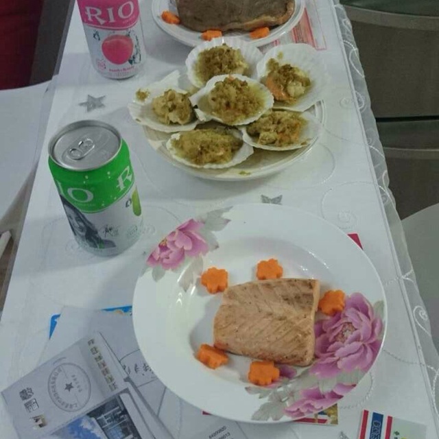 无油香煎三文鱼