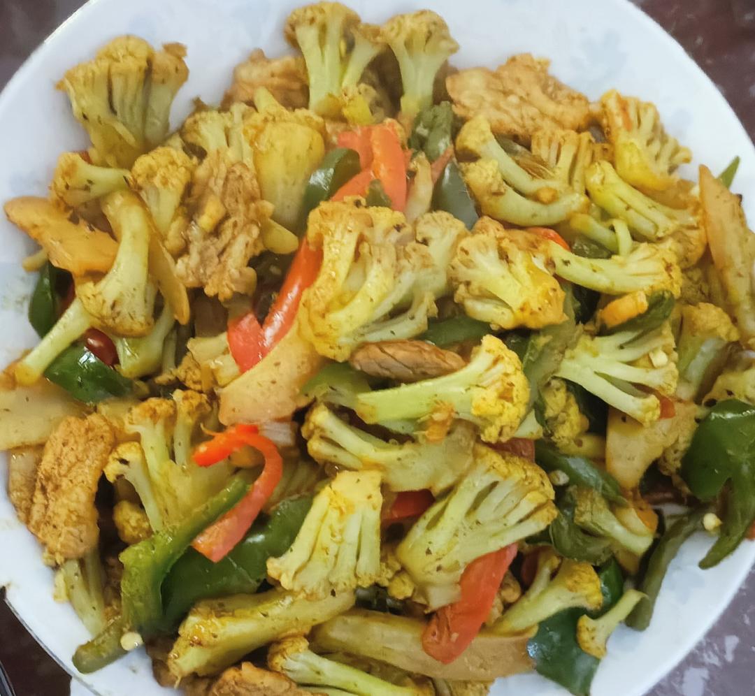 家庭版大盘花菜