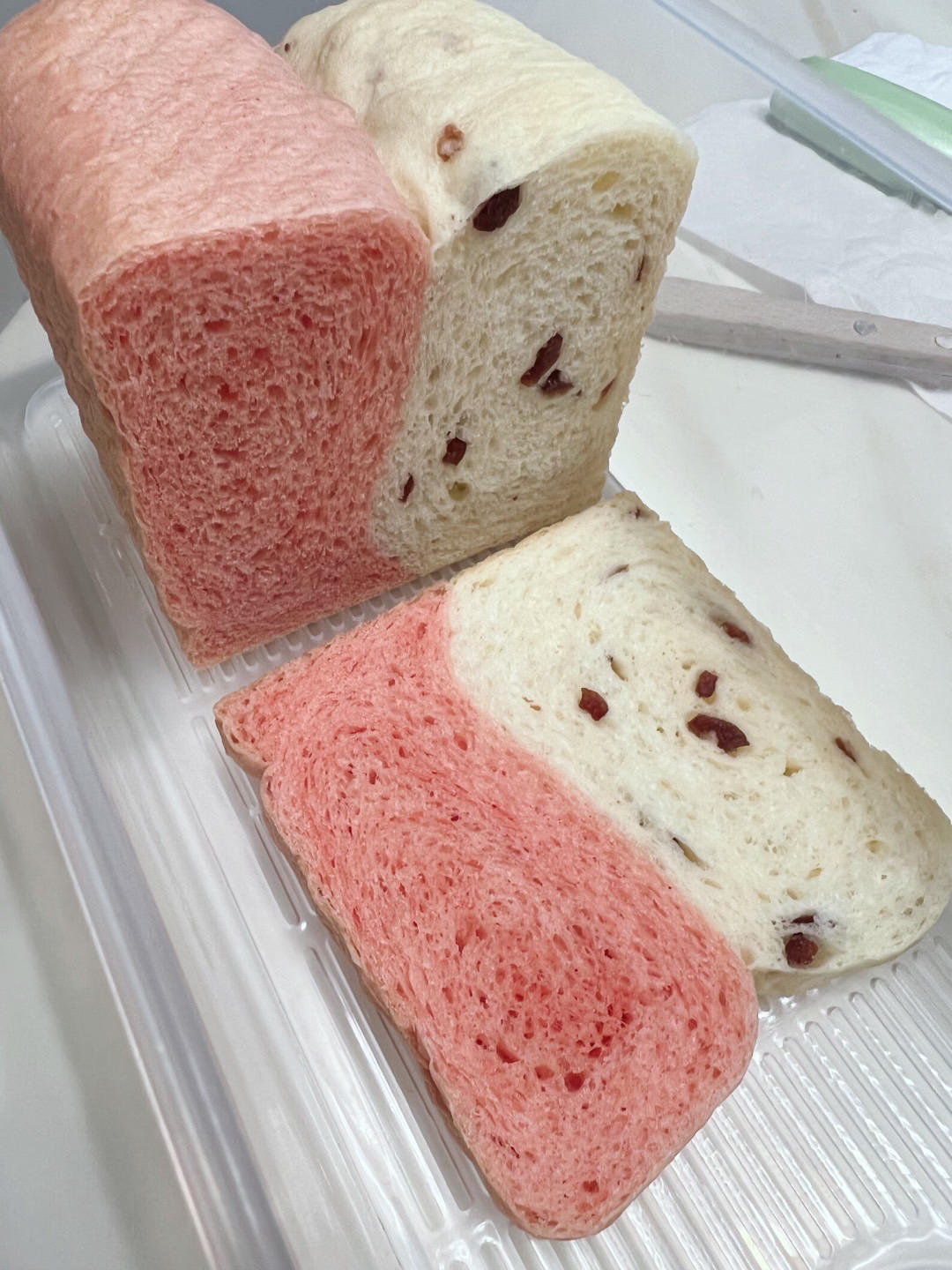 蔓越莓三色吐司