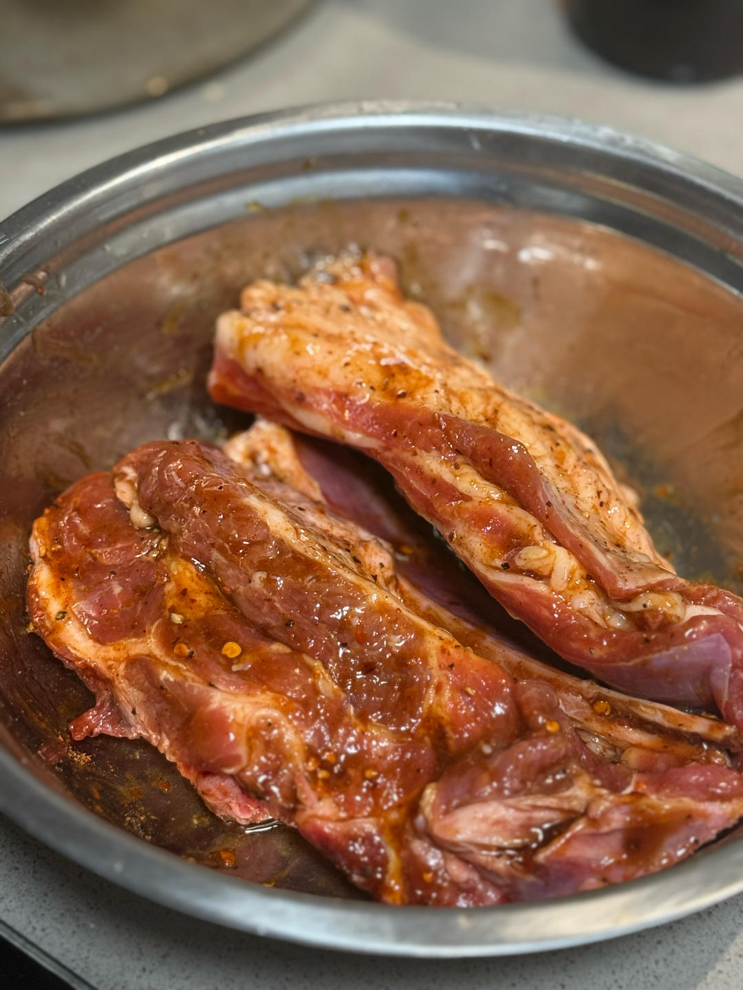 家庭版空气炸锅羊排