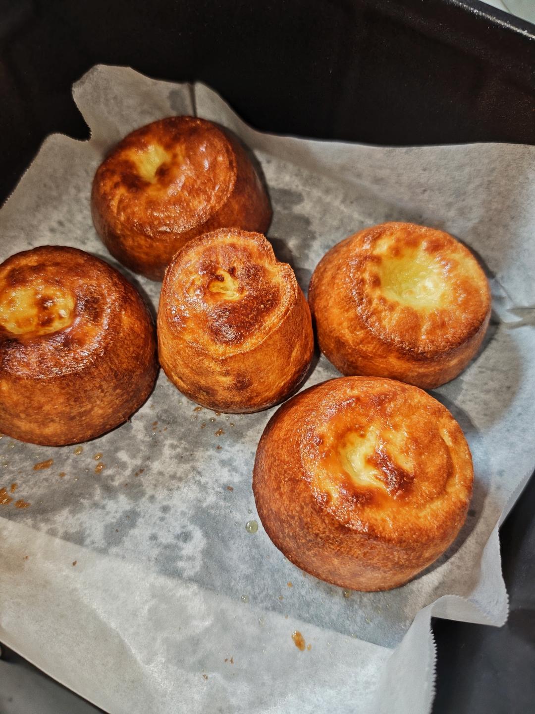 一口软糯，满嘴奶香！有手就会的空气炸锅黄油年糕！