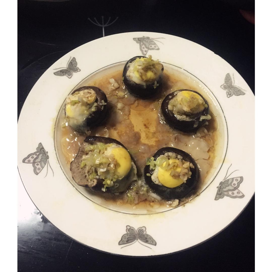 香菇肉末蒸鹌鹑蛋