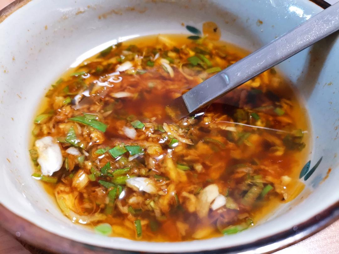 🍲中和牛油火锅辣味的必蘸调料㊙️［香油蒜泥碟］