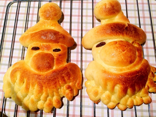 圣诞老人面包&圣诞树面包