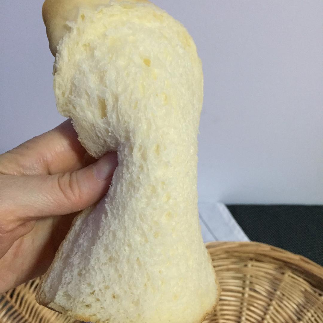 纯奶手撕吐司的做法 步骤1