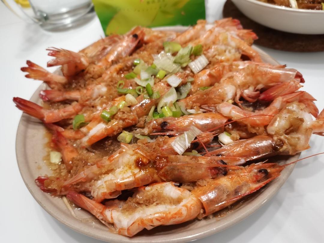 蒜蓉粉丝蒸虾