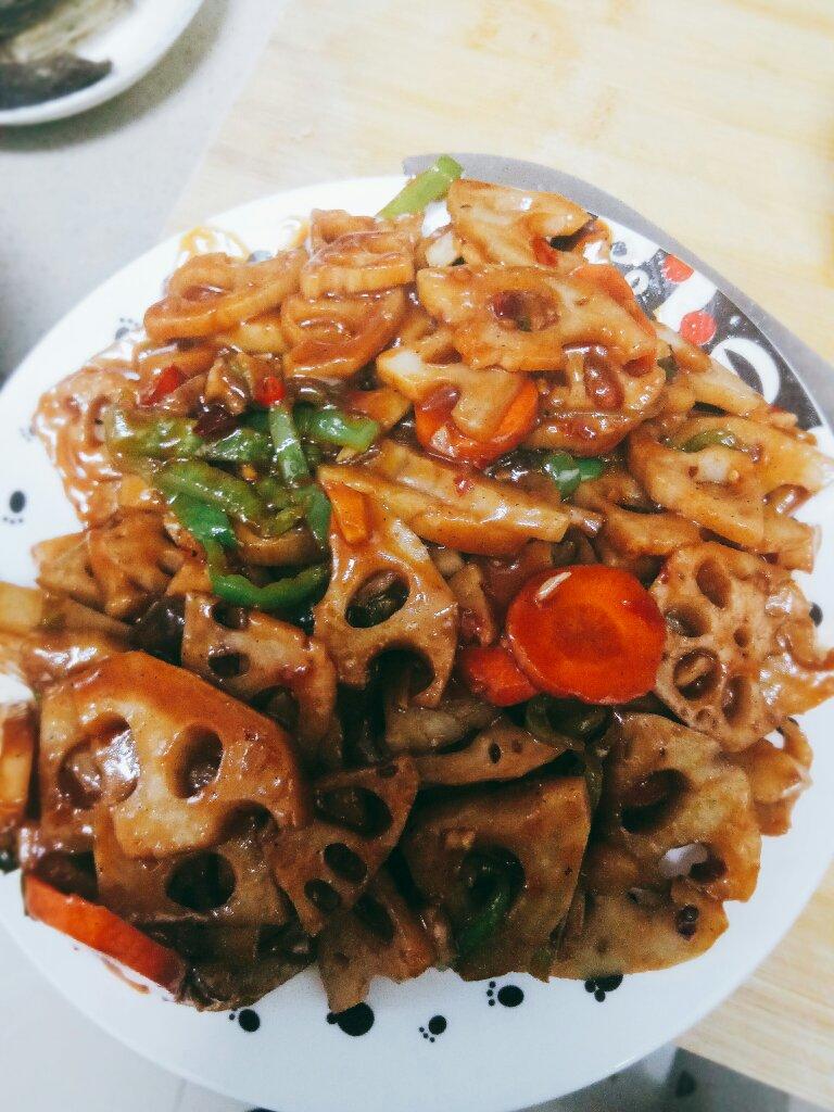 酸辣藕丁