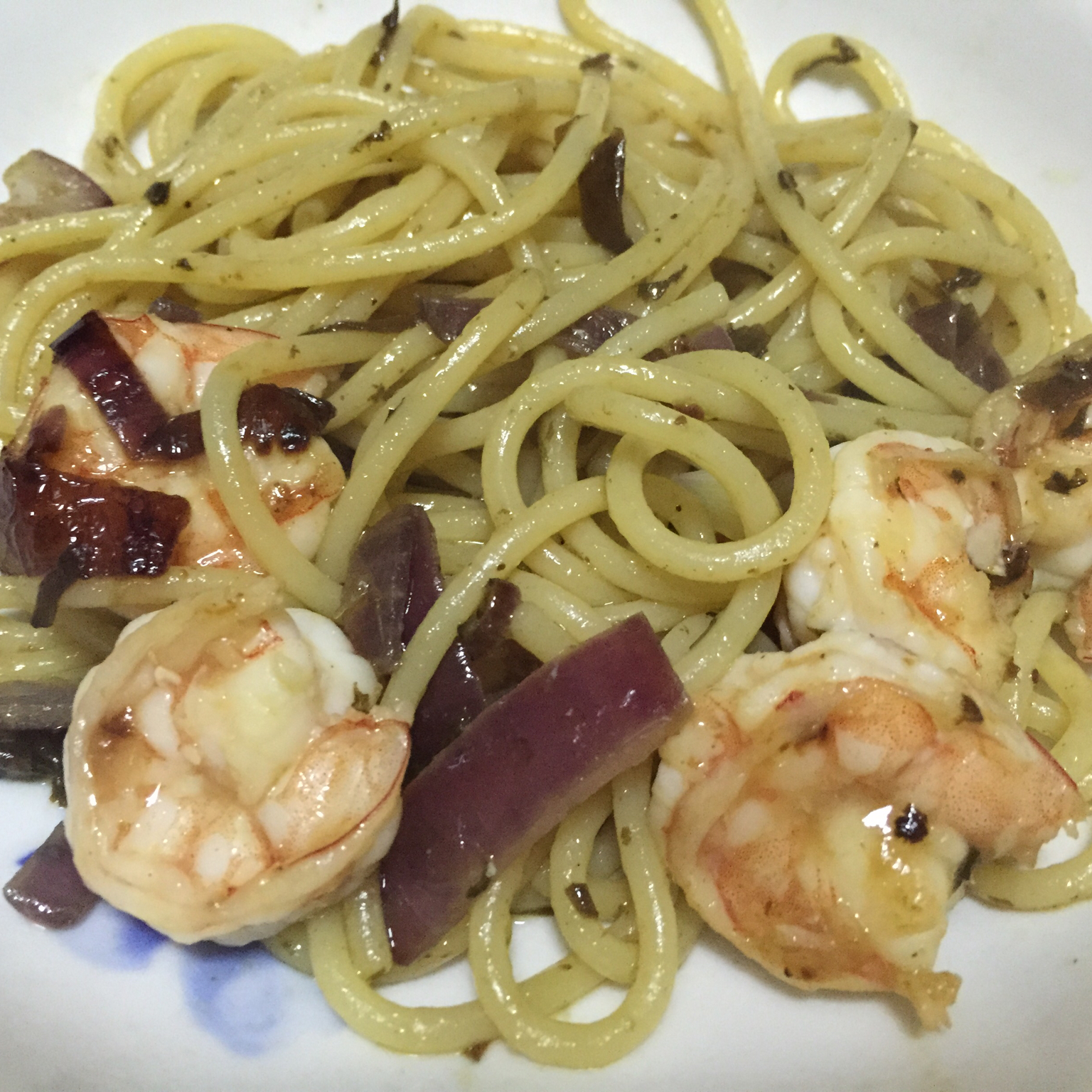 可能是最好吃系列--橄榄菜培根意面