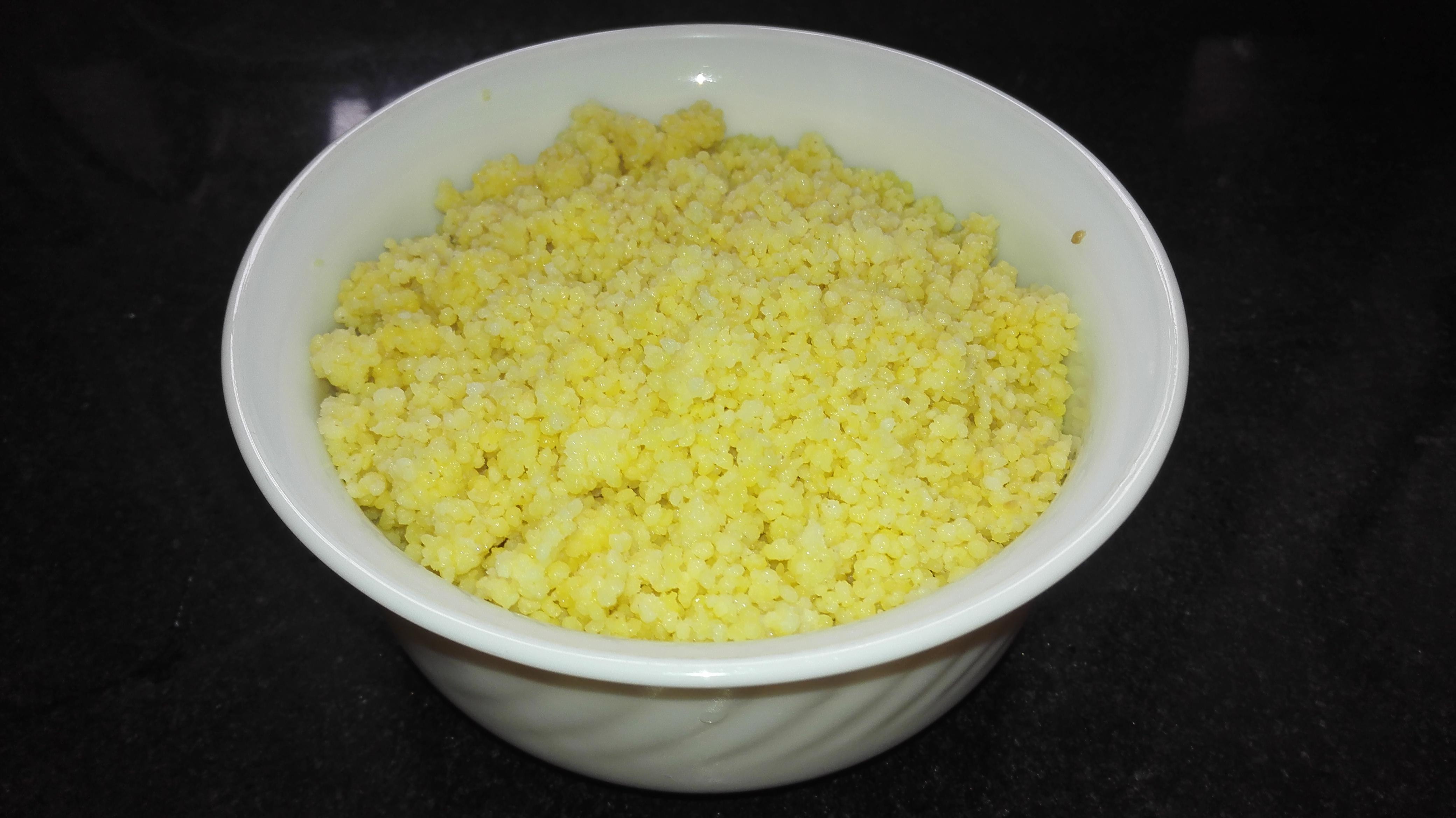 小米的另一种吃法：快手炒小米的做法 步骤2