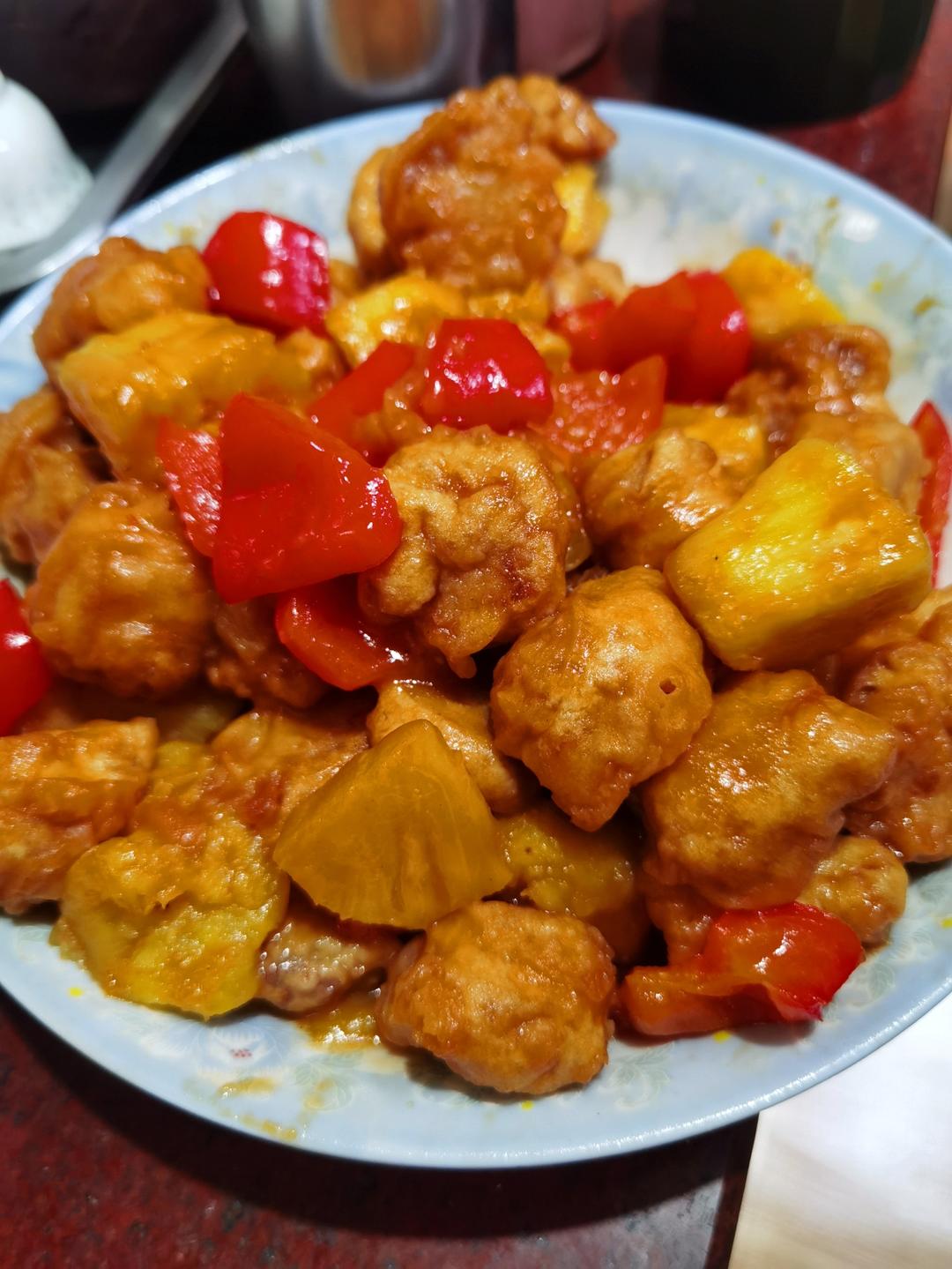 🍍酸甜菠萝咕噜肉