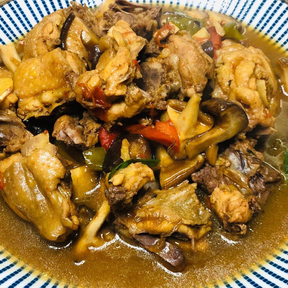 香菇滑鸡（特别适合老人和小孩）