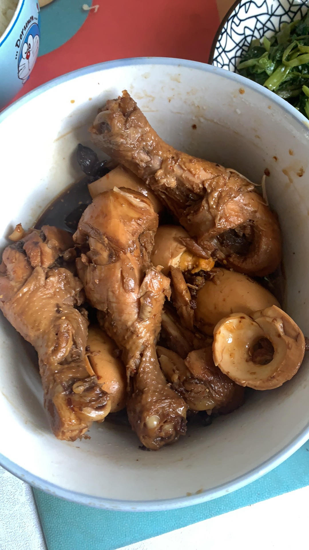 爆好吃的卤鸡腿 卤蛋❗电饭煲 炒锅都可以做~