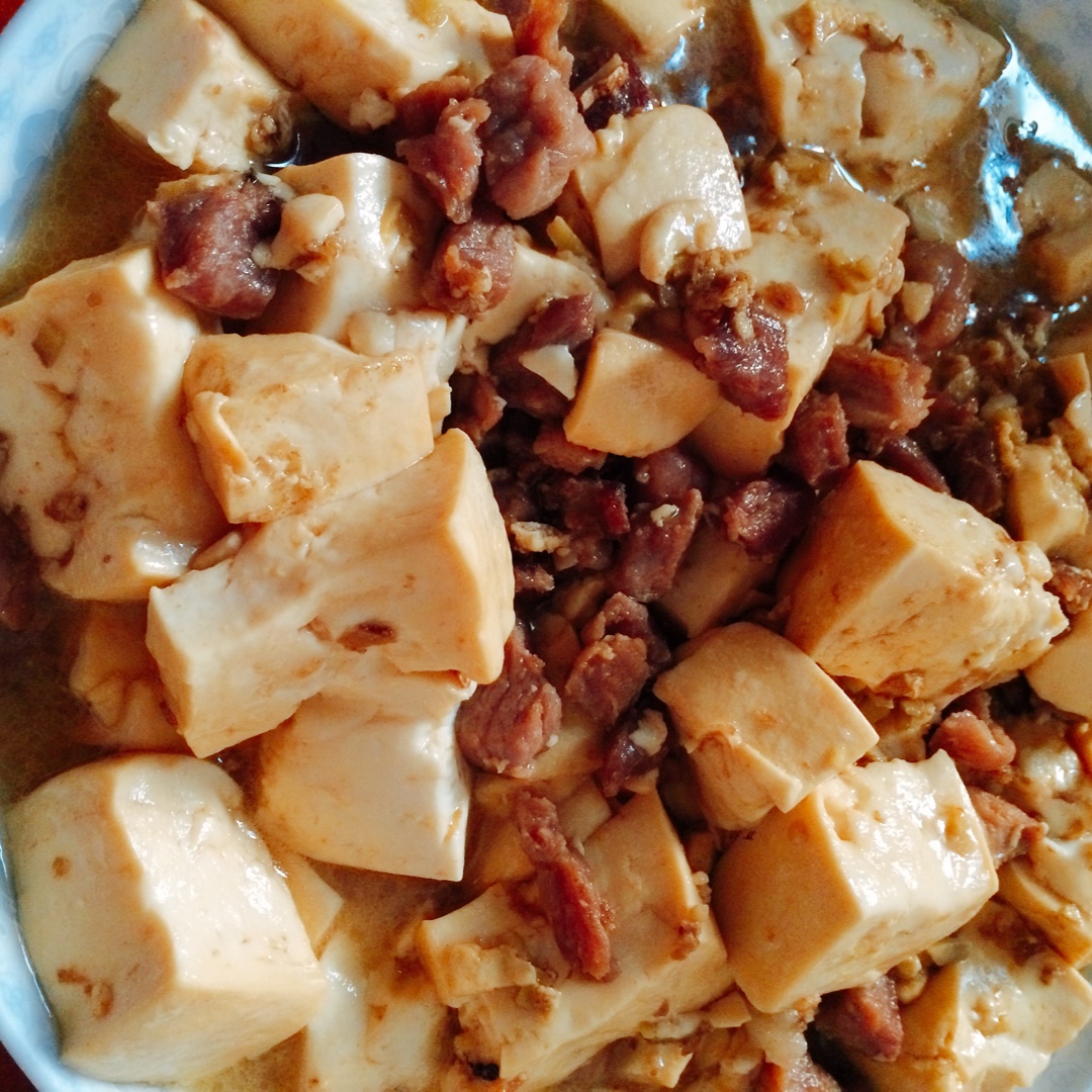 肉末豆腐~无敌下饭菜