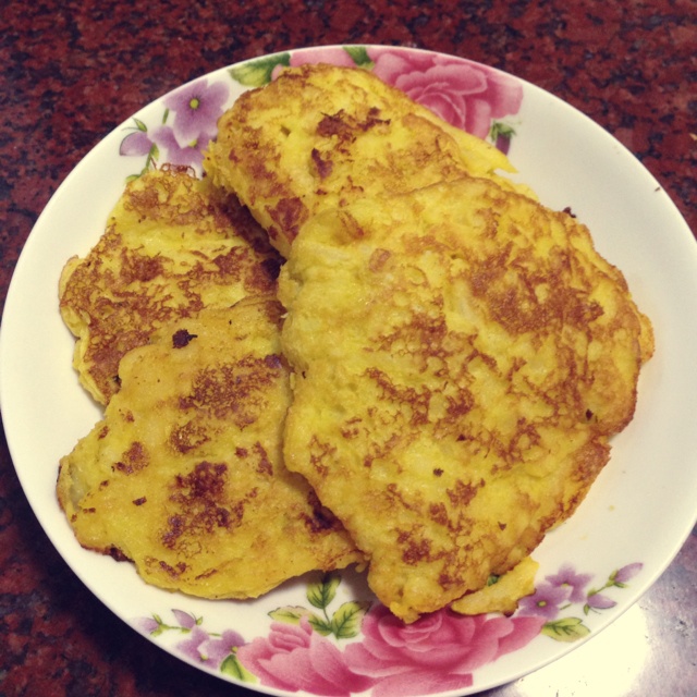 （婴幼儿版）无泡打粉苹果松饼（Pancake）