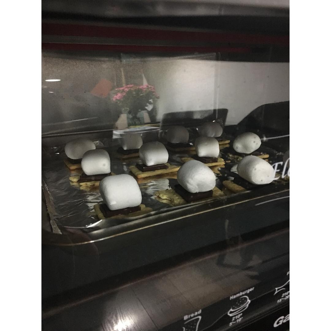 孩子气零食——棉花糖巧克力曲奇