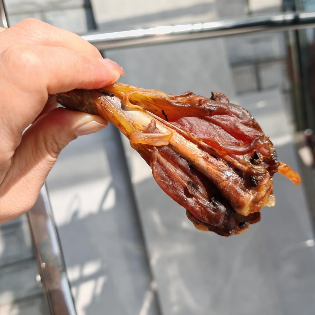 风干腊鸡腿咸鸡腌制