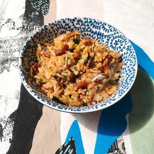 【中式猫饭】豆豉鲮鱼煲仔饭的做法 步骤5