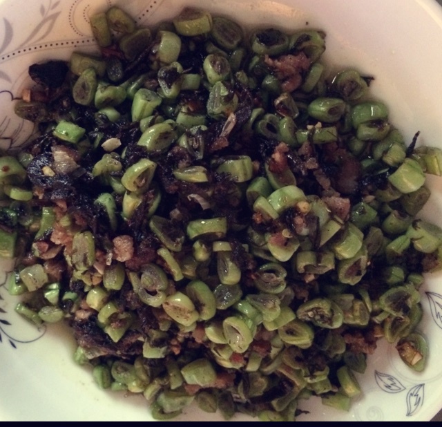 橄榄菜四季豆