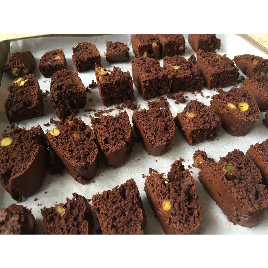 巧克力坚果意式脆饼