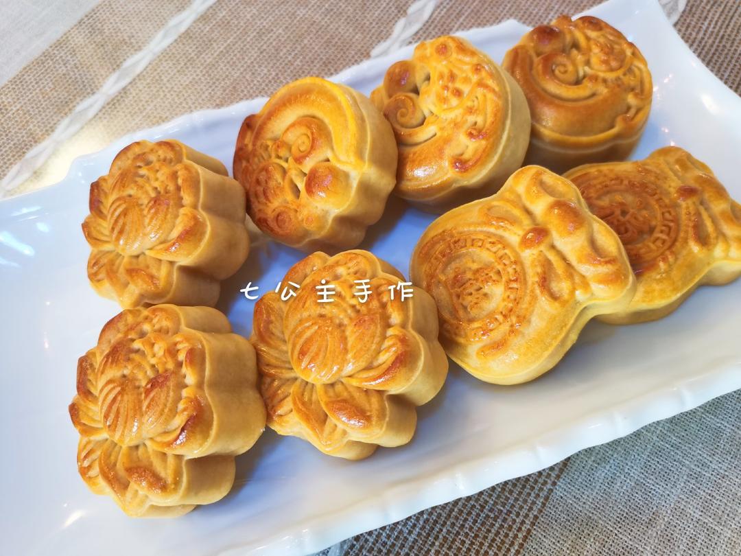 【终极版广式月饼配方】表皮油亮的秘诀！