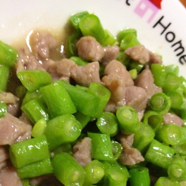 肉沫豆角