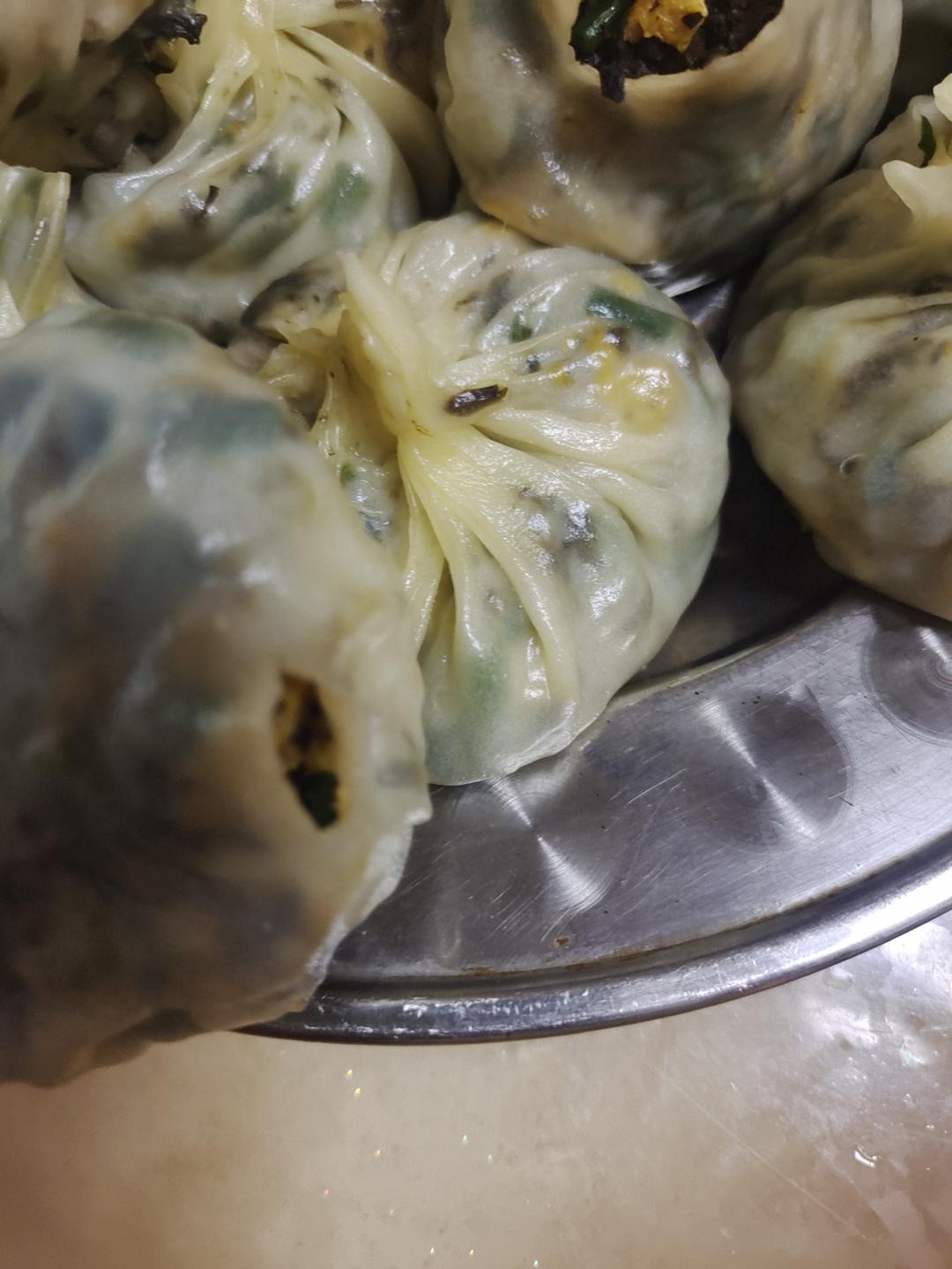 马笕菜干（马齿笕）包子