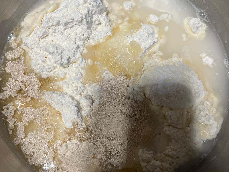 纯奶手撕吐司的做法 步骤1