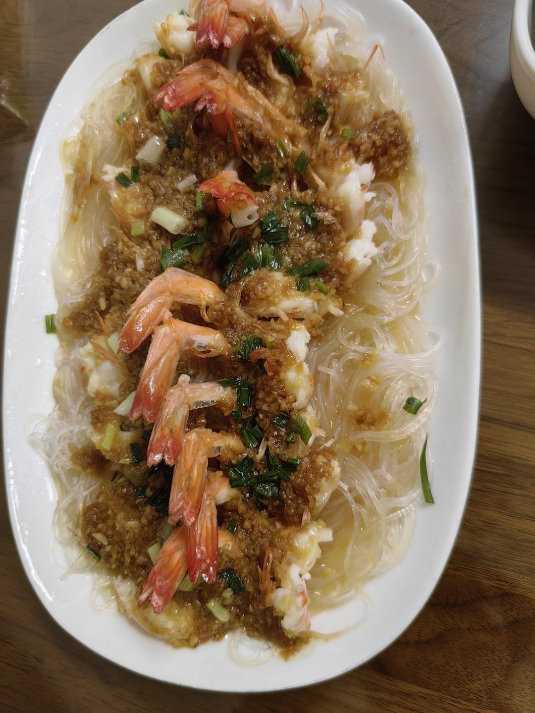 蒜蓉粉丝开背虾