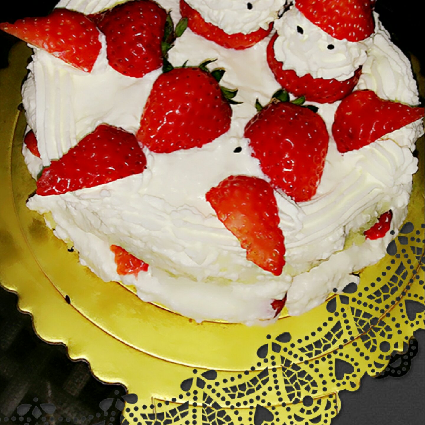 6寸原味戚风蛋糕