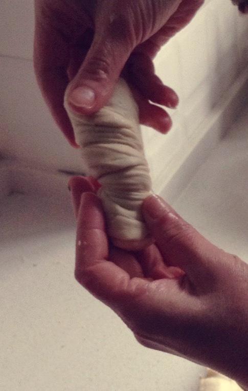 纯奶手撕吐司的做法 步骤1