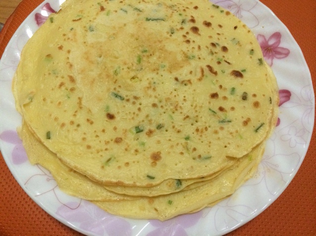 香葱鸡蛋饼