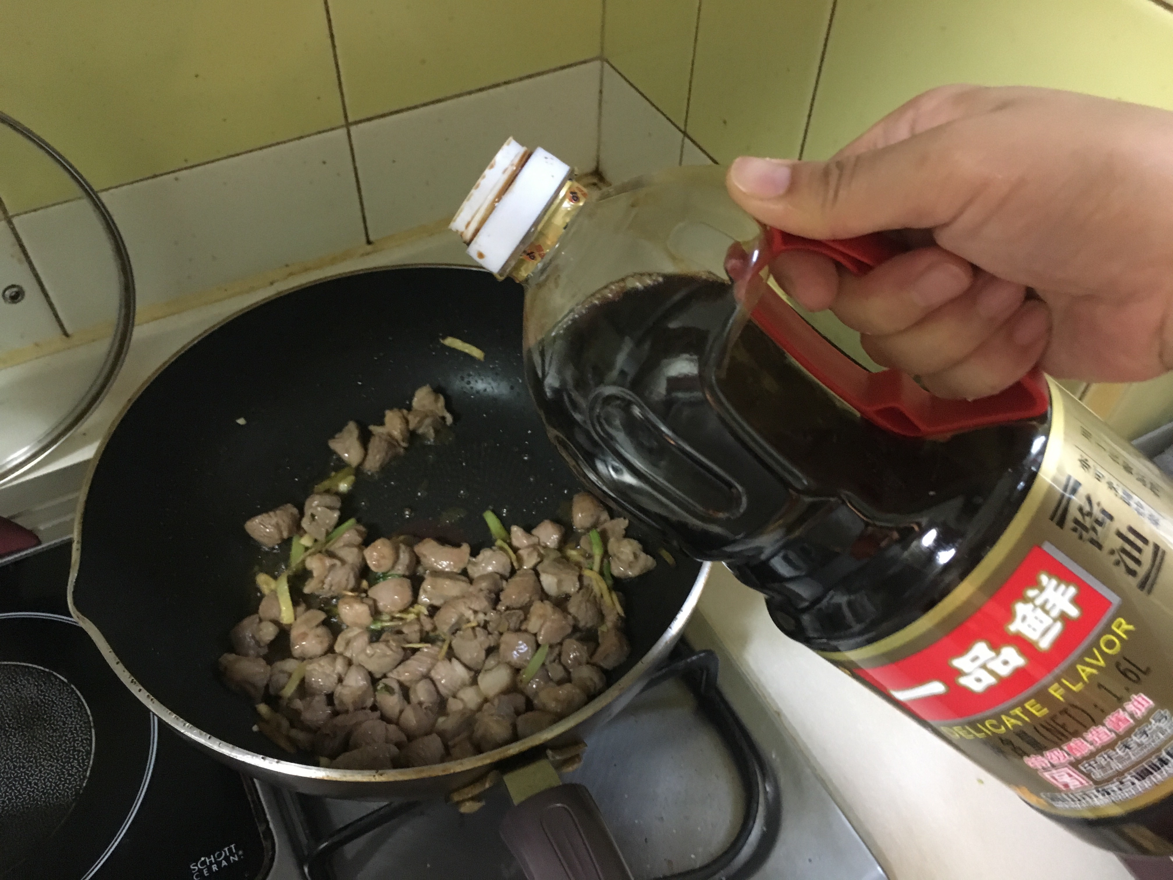 正宗新疆羊肉汤揪面片的做法 步骤5