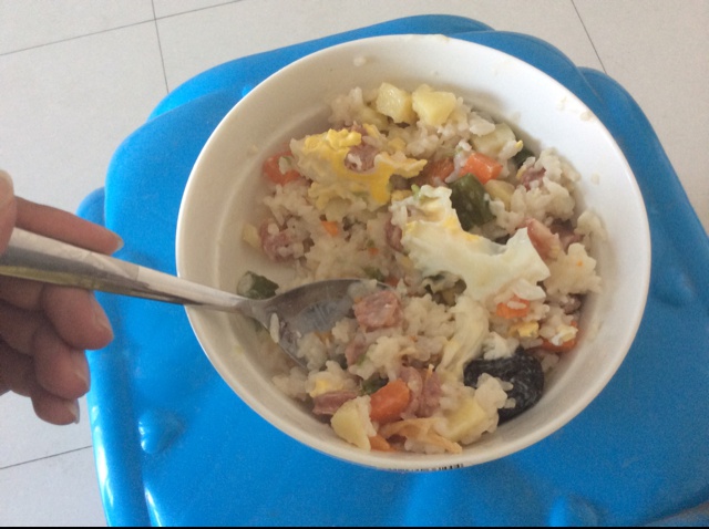 电饭锅版香菇土豆饭