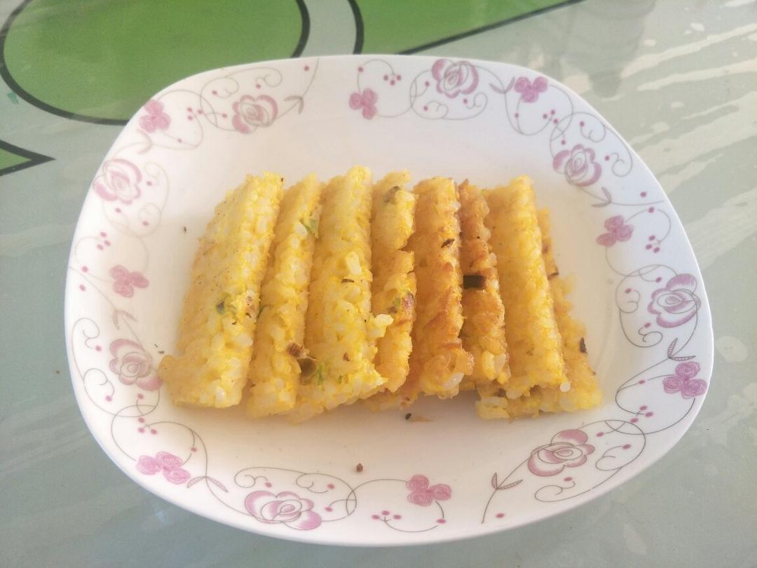 香煎剩米饭