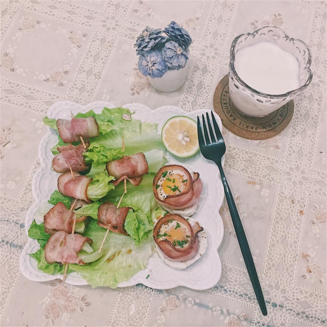 培根生菜卷