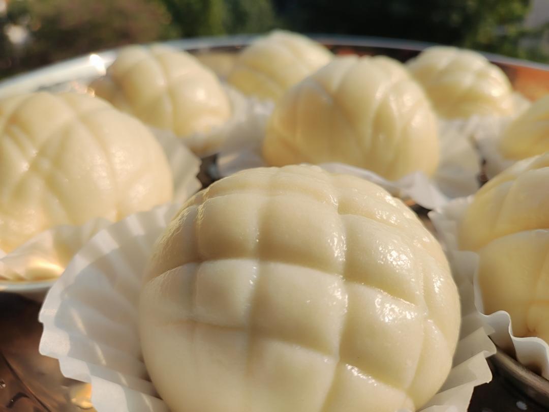 超好吃有豆豆的豆沙包，一次发酵（红豆包）