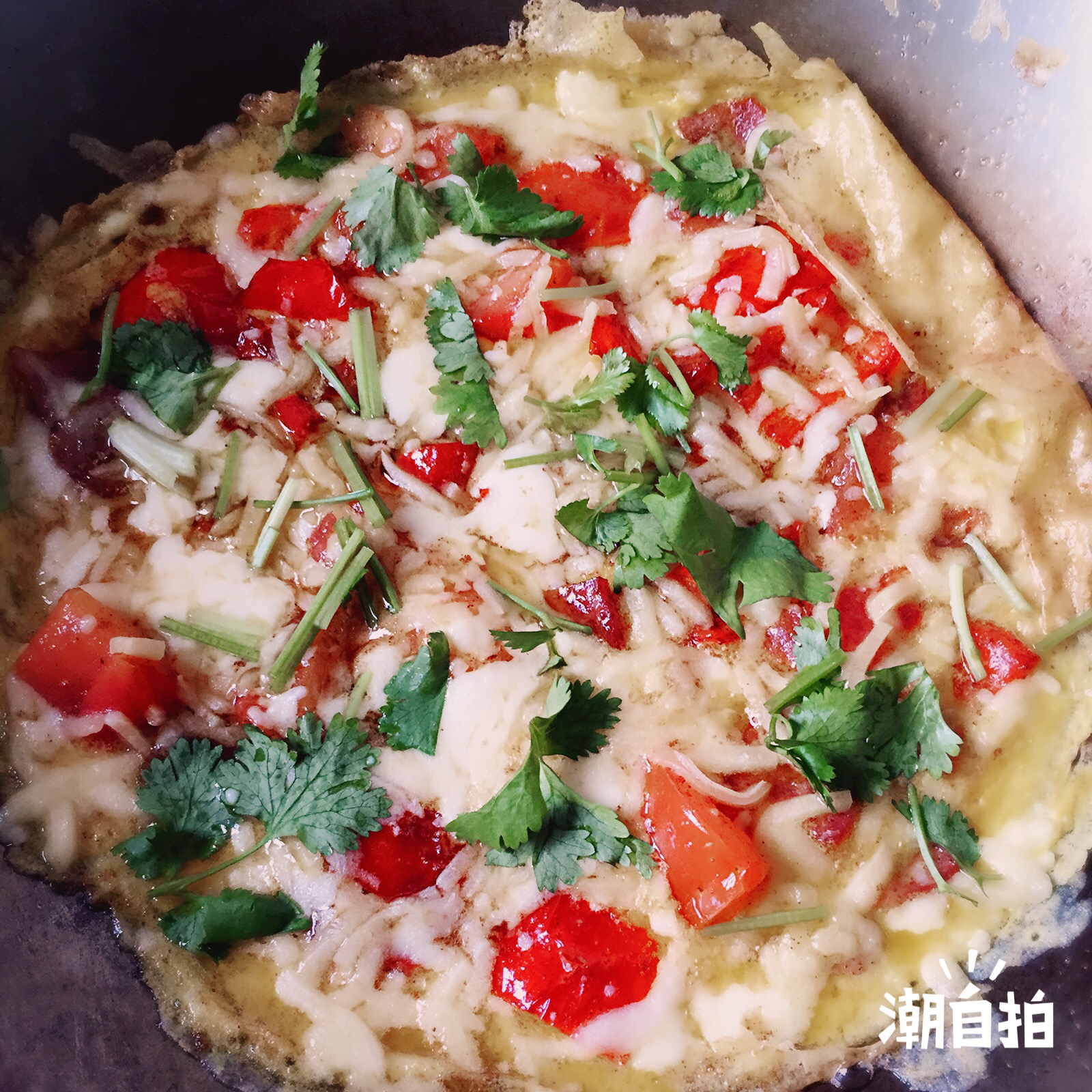 Omelet Pizza （蛋饼匹萨）