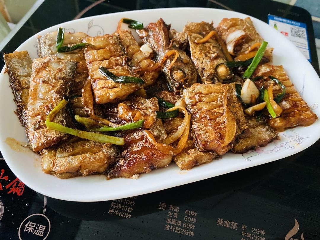 🔥比饭店还好吃的红烧带鱼，香辣开胃，好吃到停不下来❗️