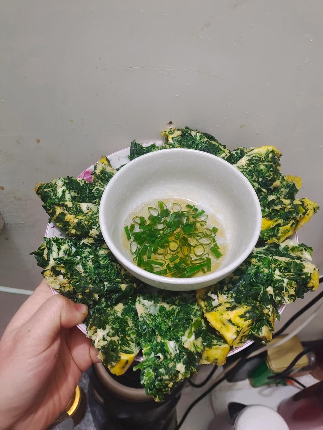 老少皆宜的*菠菜蒸蛋*