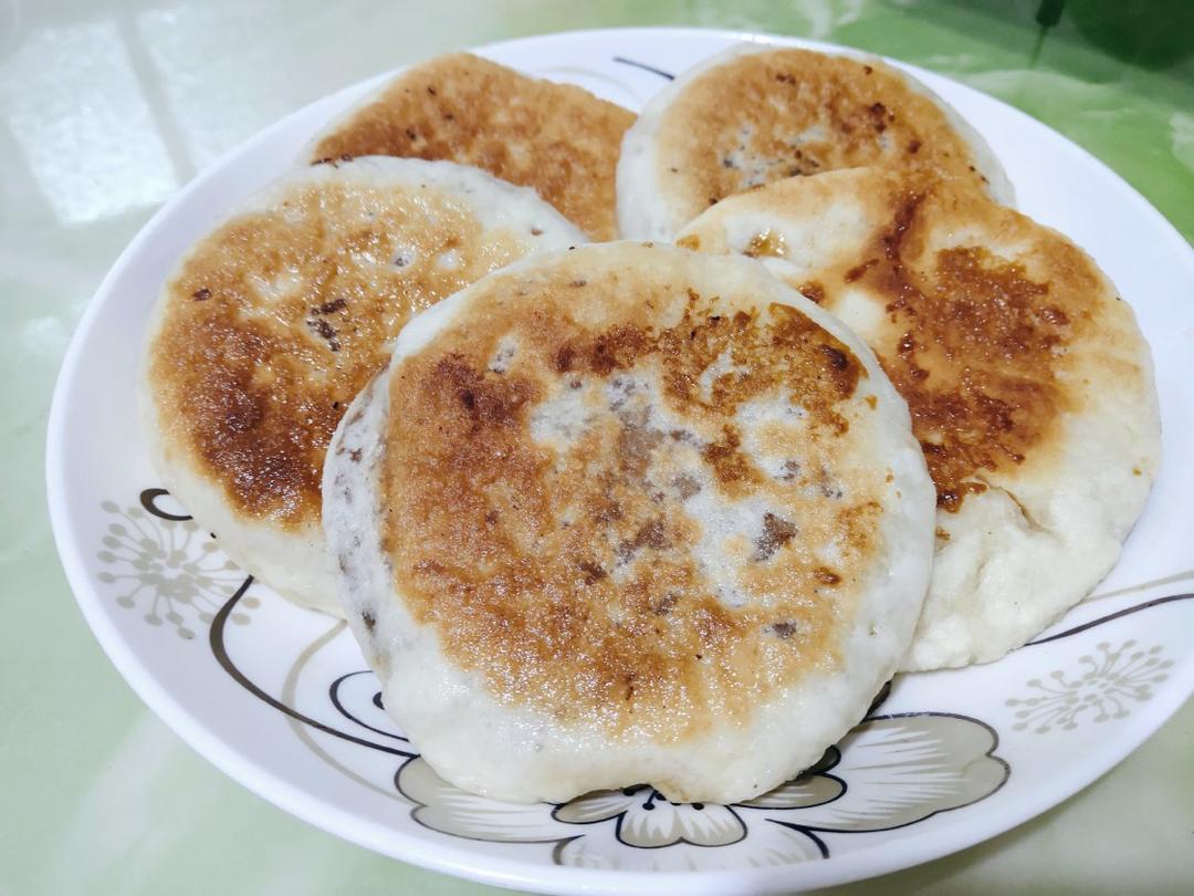 红糖芝麻发面饼