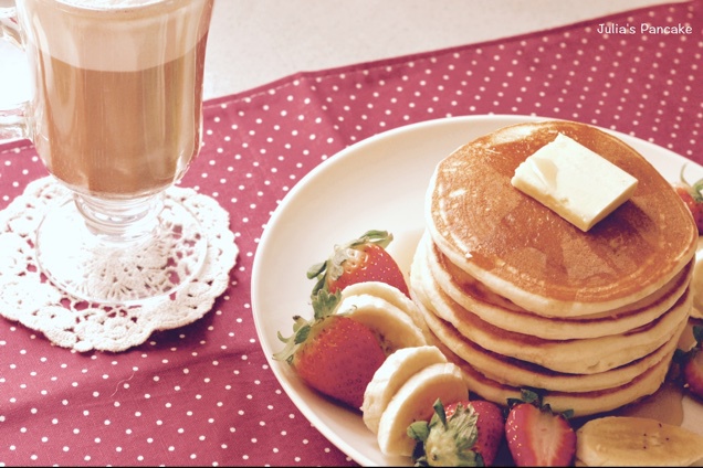 英式蜂蜜草莓松饼Pancake