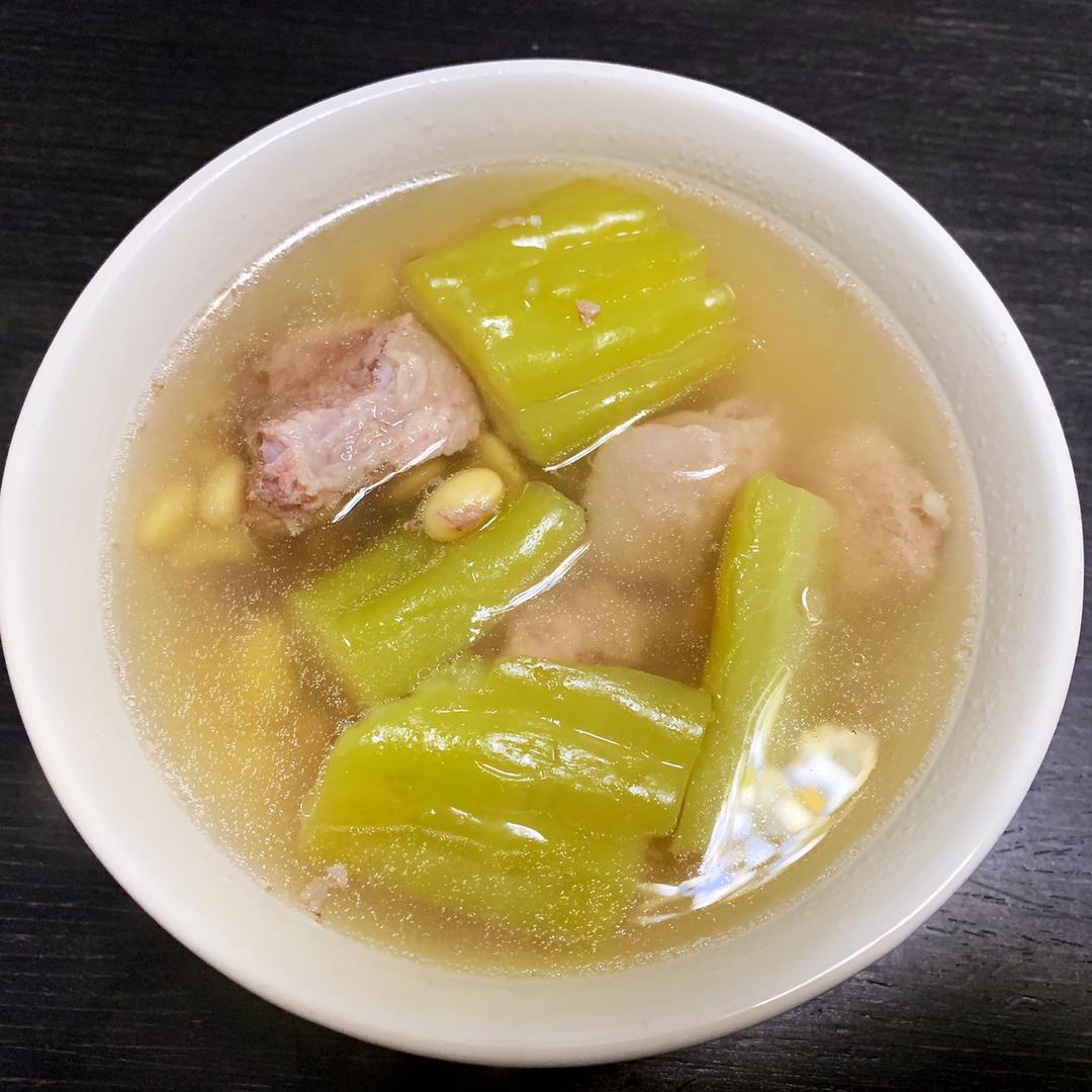 黄豆苦瓜排骨汤