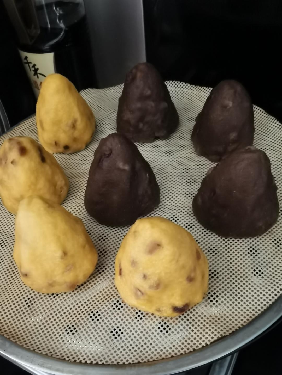 十五分钟搞定超级好吃的杂粮红枣窝头