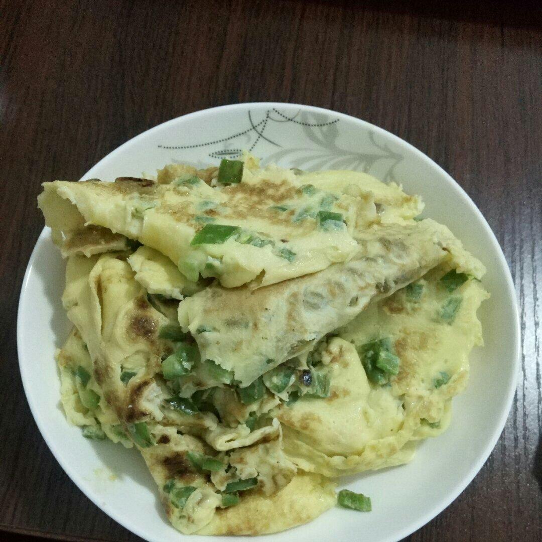 葱花鸡蛋饼