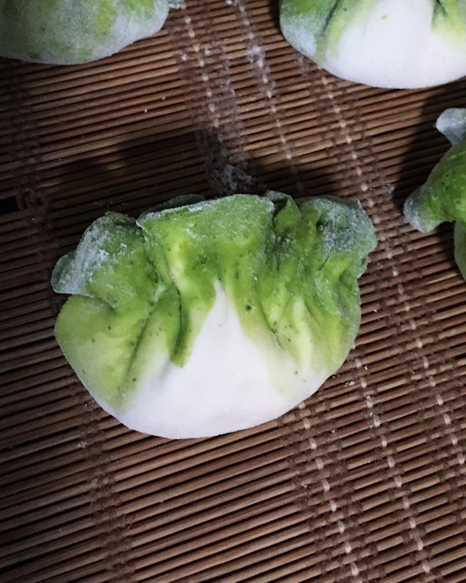 白菜饺子详细包法