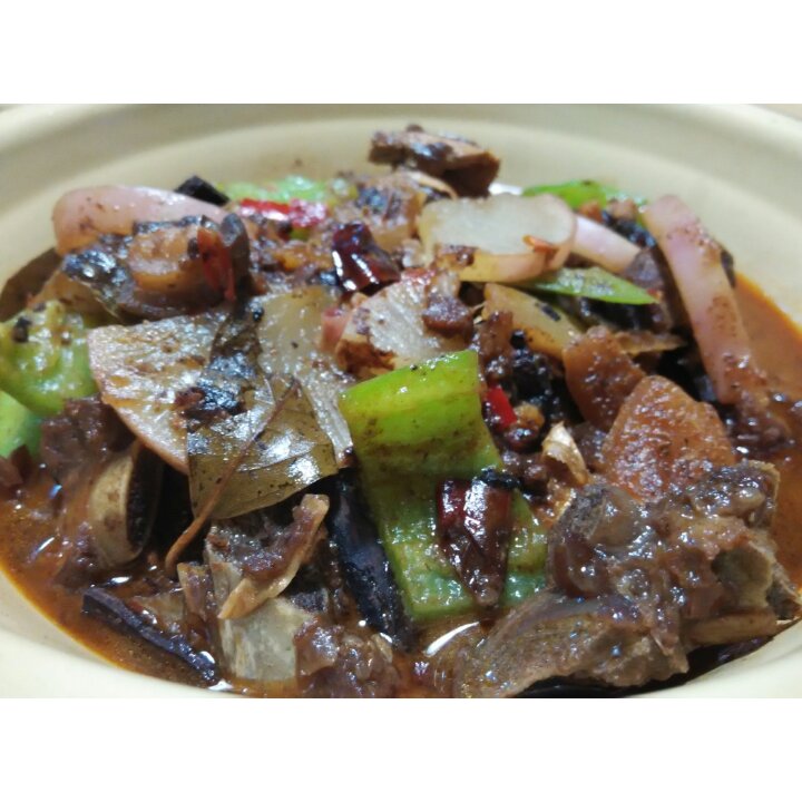 红烧杏鲍菇鳐鱼（蝙蝠鱼）