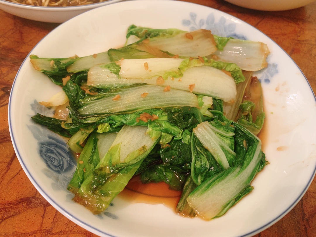 谁都会做的炝炒小白菜