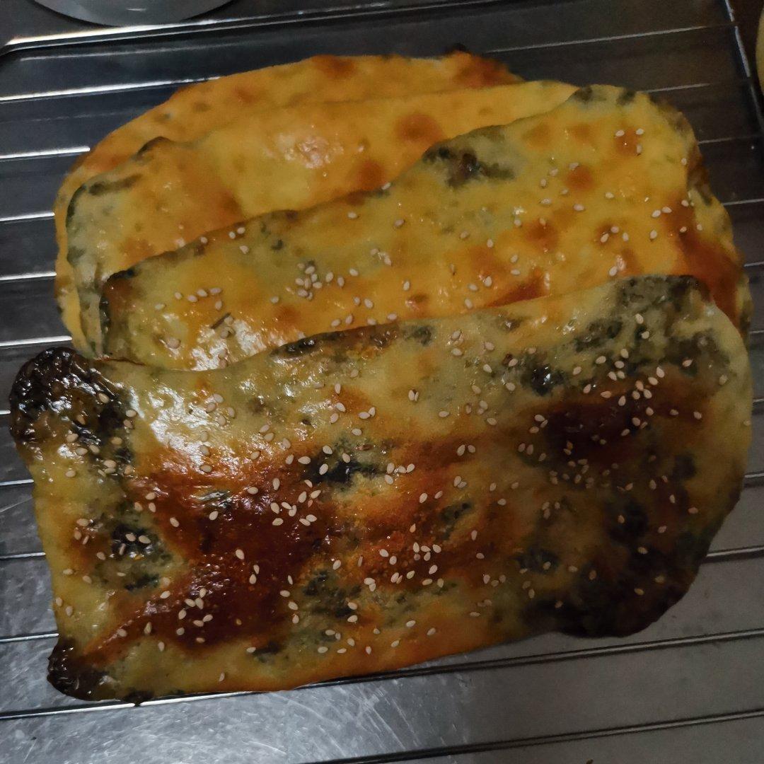 麻香酥脆的梅干菜饼