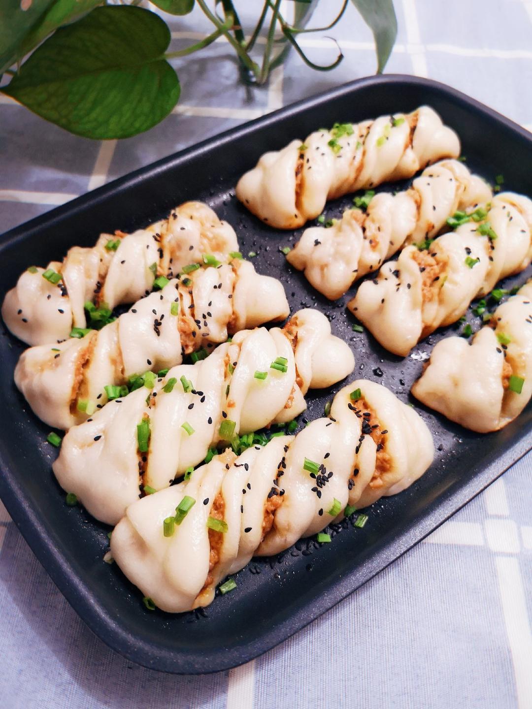 快手方便的煎肉卷